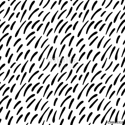 500x500 Trendy Vector Seamless Pattern With Brush Strokes Hand Drawn