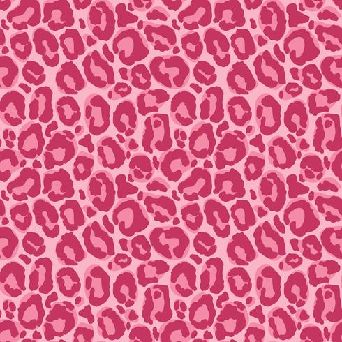 490x490 Vector Seamless Pattern With Leopard Fur Texture Repeating