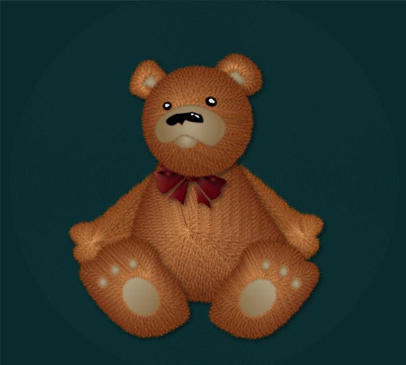 How To Add Fur To Vector Animal Illustrations 590x531 How To Add Fur To Vector Animal Illustrations