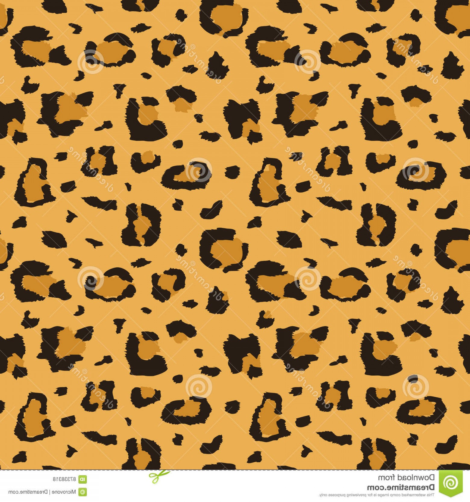 Stock Illustration African Cheetah Leopard Fur Vector Seamless 1560x1668 Stock Illustration African Cheetah Leopard Fur Vector Seamless