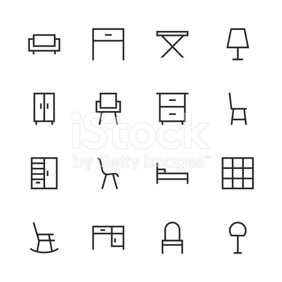 Furniture Icon Line Series Vector File Vector Icons 556x556 Furniture Icon Line Series Vector File Vector Icons