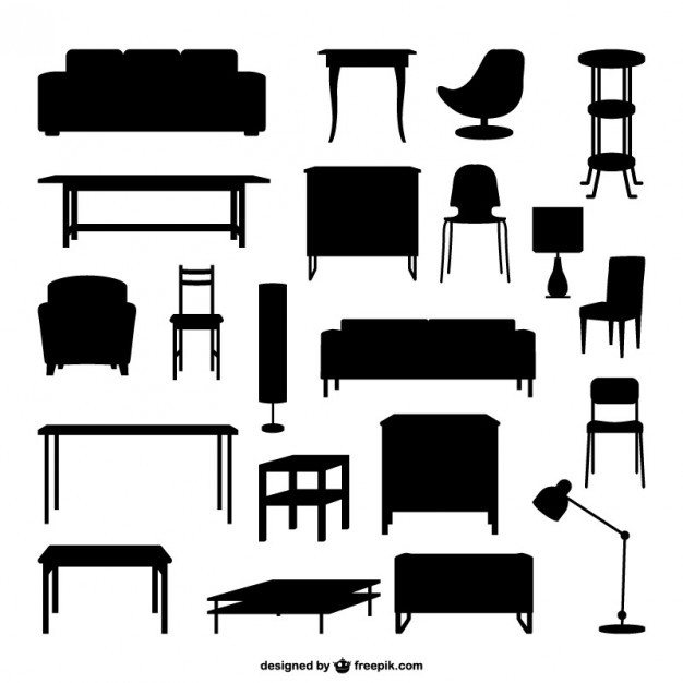 Furniture Outlines Free Vectors Ui Download 626x626 Furniture Outlines Free Vectors Ui Download