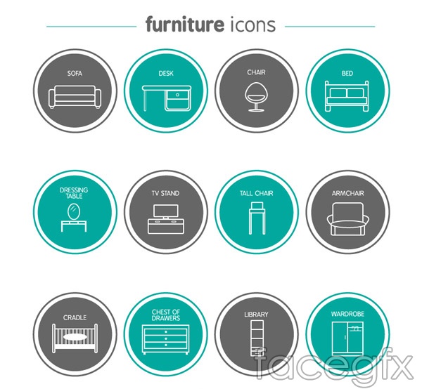 Circular Furniture Icon Vector Over Millions Vectors, Stock 600x554 Circular Furniture Icon Vector Over Millions Vectors, Stock