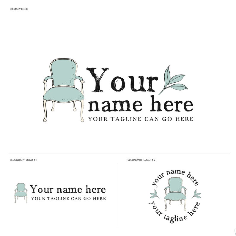 794x794 Craft Logo Furniture Logo Chair Logo Paint Shop Logo Etsy