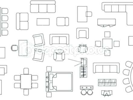 440x330 Floor Plan Furniture