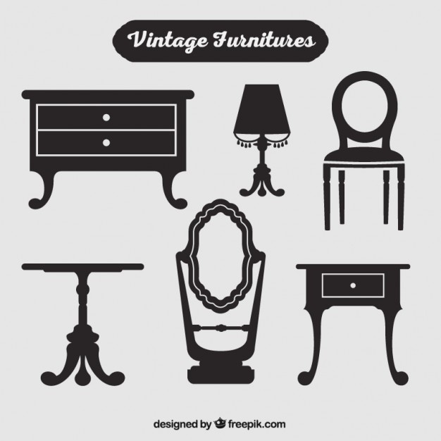 626x626 Collection Of 'furniture Silhouette Vector' Download More Than