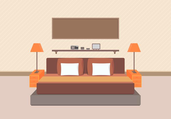 700x490 Modern Bedroom Furniture Vector
