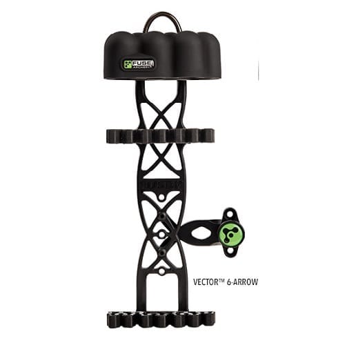 500x500 Fuse Vector Quivers Black For Arrow