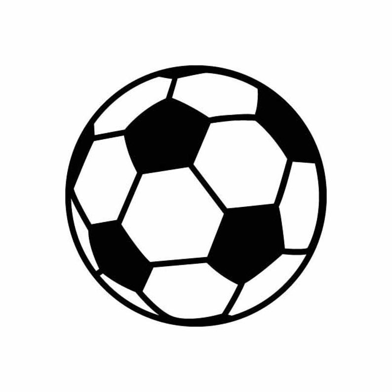 794x794 Soccer Ball Soccerball Futbol Instant Download Vector Etsy