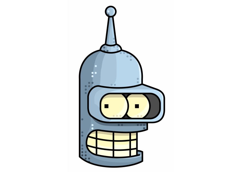 800x600 Futurama!! Bender!!