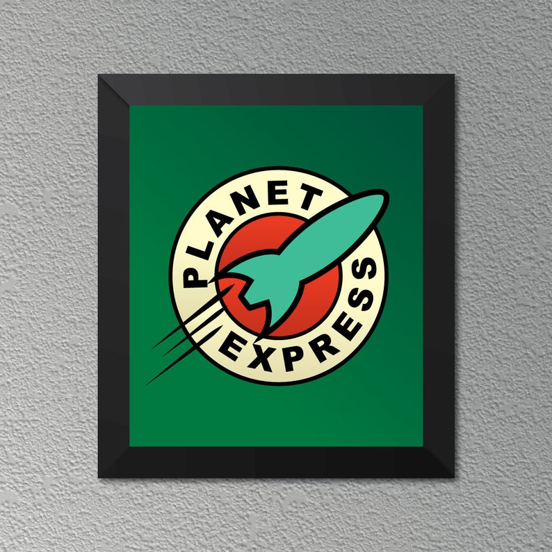 794x794 Futurama Vector Art Packplanet Express Logotv Show Etsy