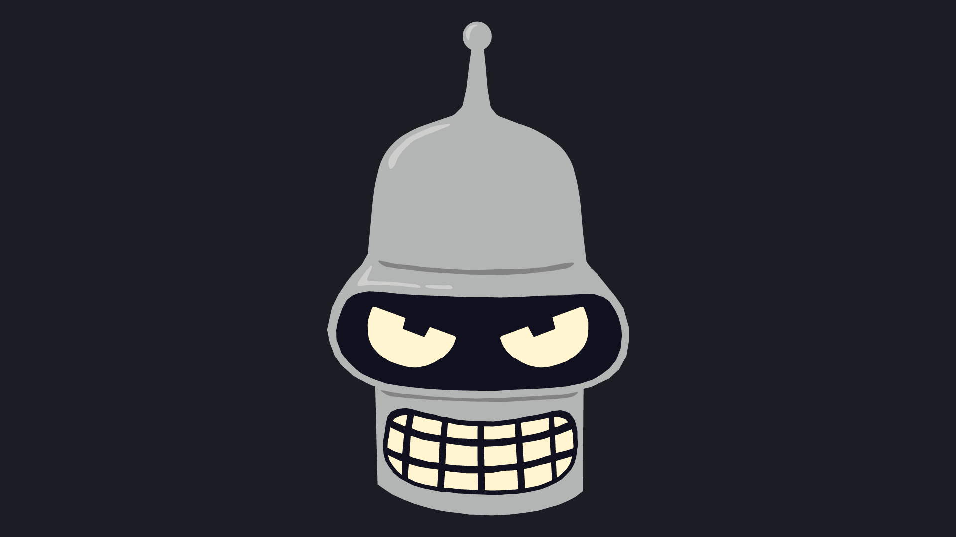 1920x1080 Bender From Futurama Vector Art Bender Pop Art, Vector Art