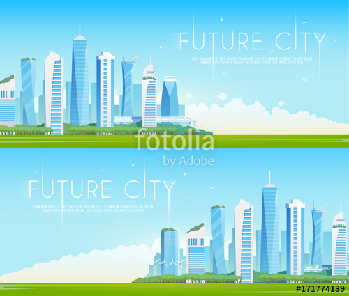 500x425 Future City Stock Image And Royalty Free Vector On Fotolia