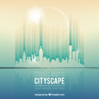 200x200 Future City Design Free Vector Graphic Art Free Download
