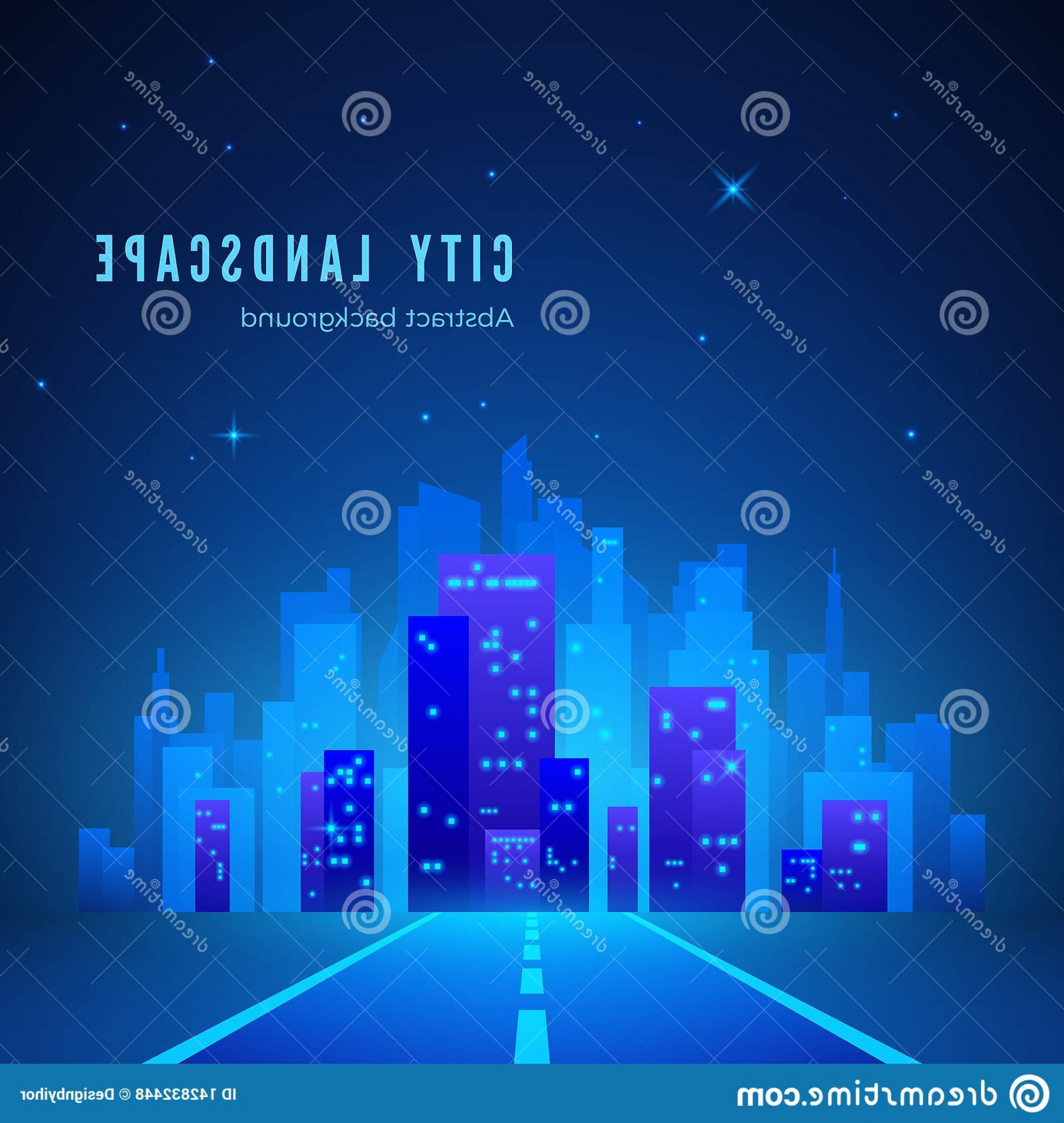 1920x2026 Futuristic City Landscape Silhouette Vector Hoodamathrun