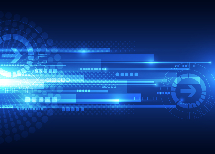 Blue Tech Futuristic Background Vector Free Download 825x592 Blue Tech Futuristic Background Vector Free Download