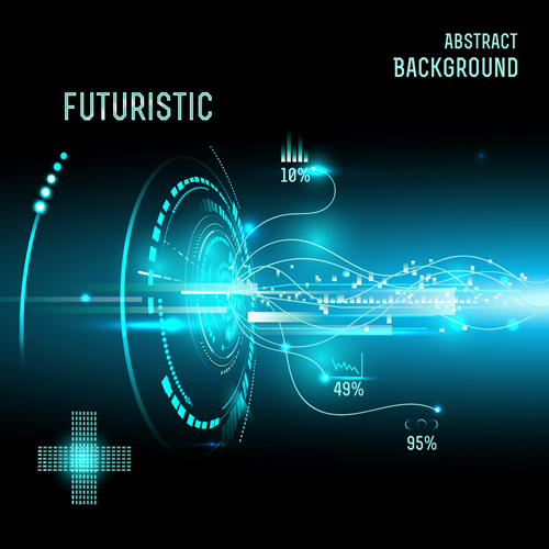 Futuristic Tech With Abstract Background Vector Free Download 500x500 Futuristic Tech With Abstract Background Vector Free Download