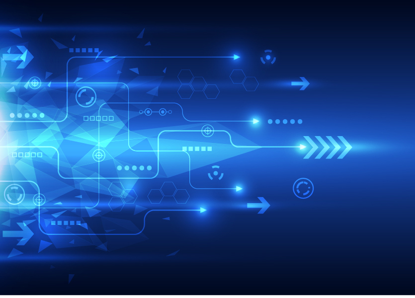 Blue Tech Futuristic Background Vector Free Download 835x600 Blue Tech Futuristic Background Vector Free Download