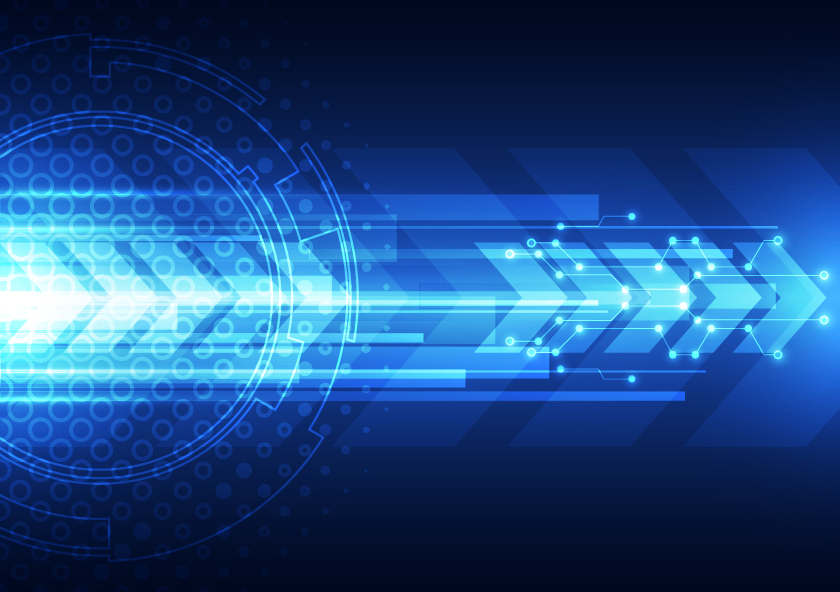 Blue Tech Futuristic Background Vector Free Download 840x592 Blue Tech Futuristic Background Vector Free Download
