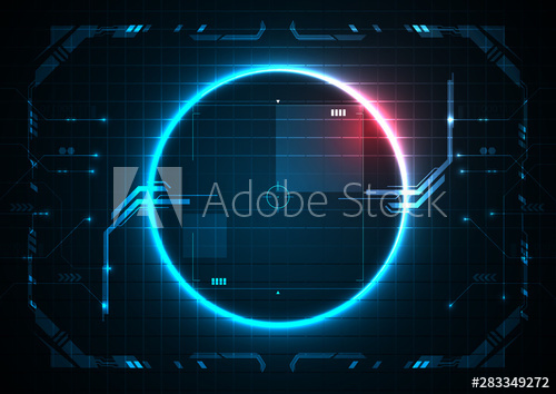 New Blue Futuristic Digital Technology Game Border 500x354 New Blue Futuristic Digital Technology Game Border