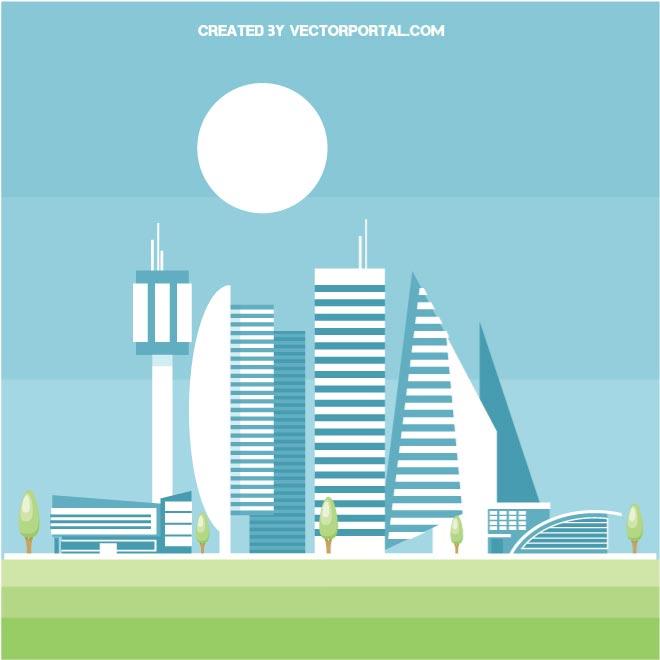 Futuristic City 660x660 Futuristic City