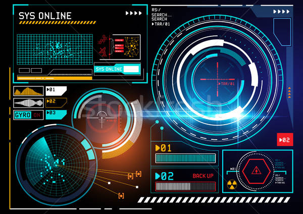 Futuristic Hud Display Vector Illustration James Thew 600x424 Futuristic Hud Display Vector Illustration James Thew