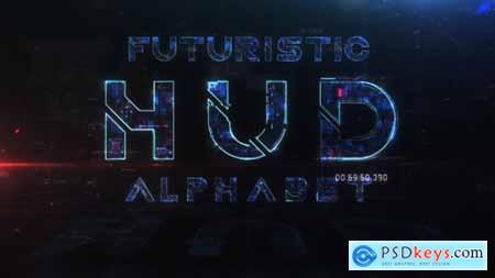 450x253 Videohive Futuristic Hud Alphabet Free Download
