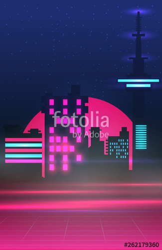 Retro Futuristic Vector Background Stock Image And Royalty Free 325x500 Retro Futuristic Vector Background Stock Image And Royalty Free