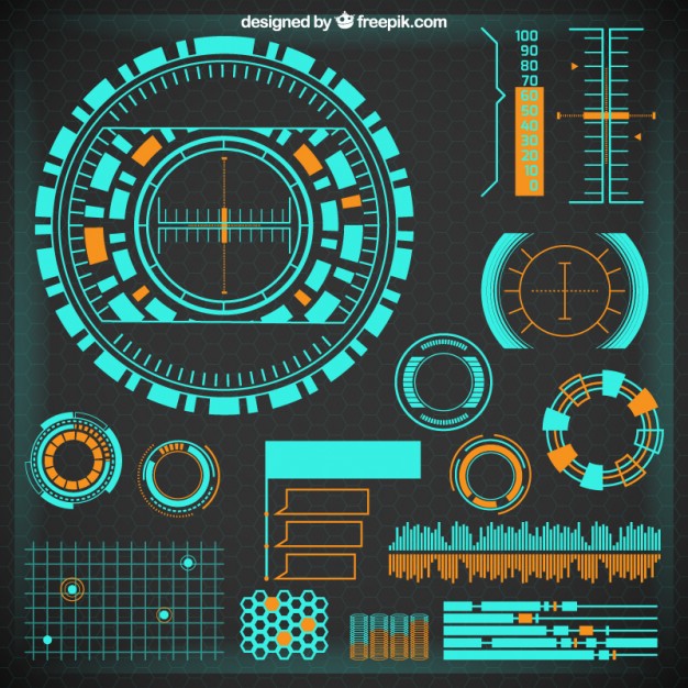 Futuristic Infographic Vector Free Download 626x626 Futuristic Infographic Vector Free Download