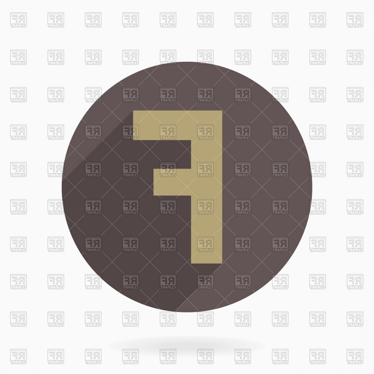 1440x1440 Letter F Vector Studiogrfx