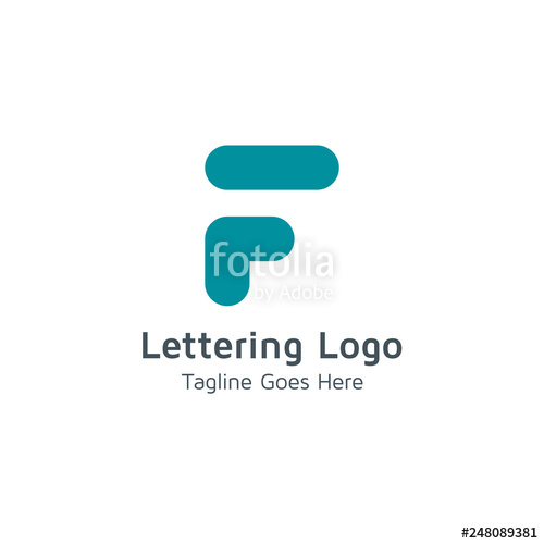 500x500 Lettering F Vector Stock Image And Royalty Free Vector