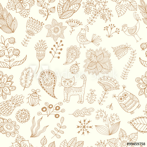 500x500 Fvector Loral Pattern