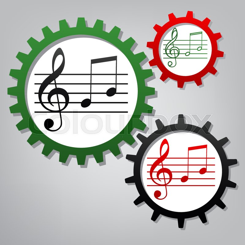 800x800 Music Violin Clef Sign G Clef And Stock Vector Colourbox