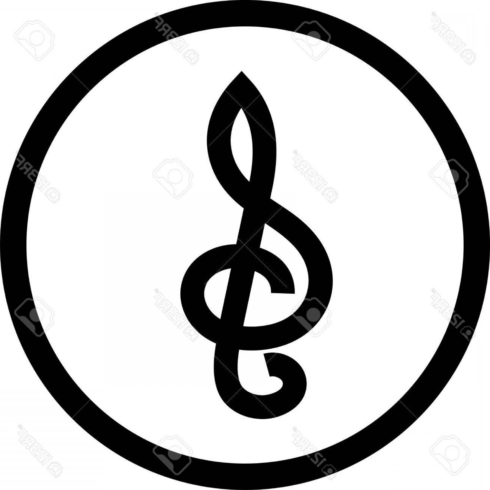 1560x1560 Treble Clef Vector Geekchicpro