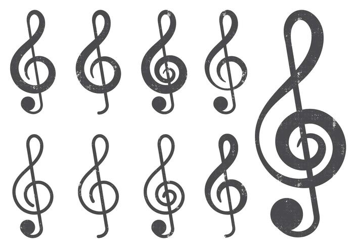 700x490 Classic G Clef Icon