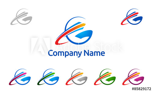 Global, Globe, World, G, Letter G, Logo, Vector, Arrow, Motion 500x300 Global, Globe, World, G, Letter G, Logo, Vector, Arrow, Motion