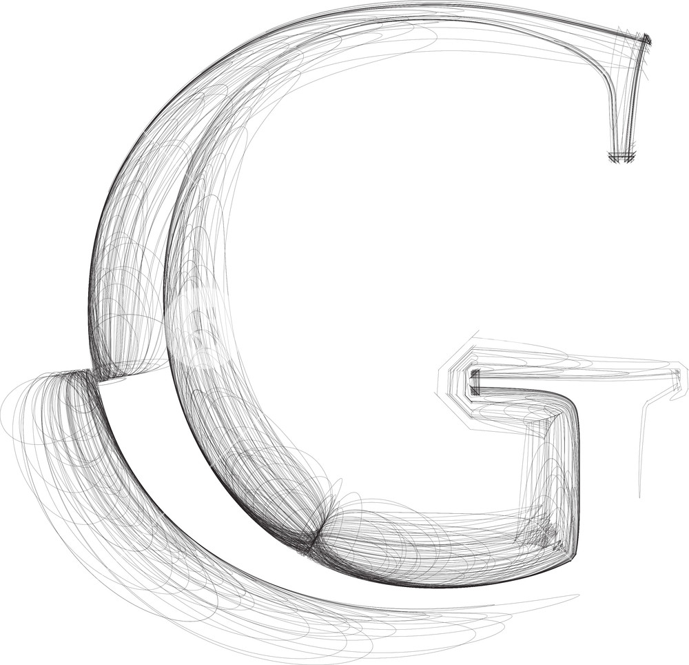 Hand Draw Font Letter G Vector Illustration Royalty Free Stock 1000x964 Hand Draw Font Letter G Vector Illustration Royalty Free Stock