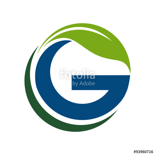Circle Eco G Green Logo Icon Stock Image And Royalty Free Vector 500x500 Circle Eco G Green Logo Icon Stock Image And Royalty Free Vector