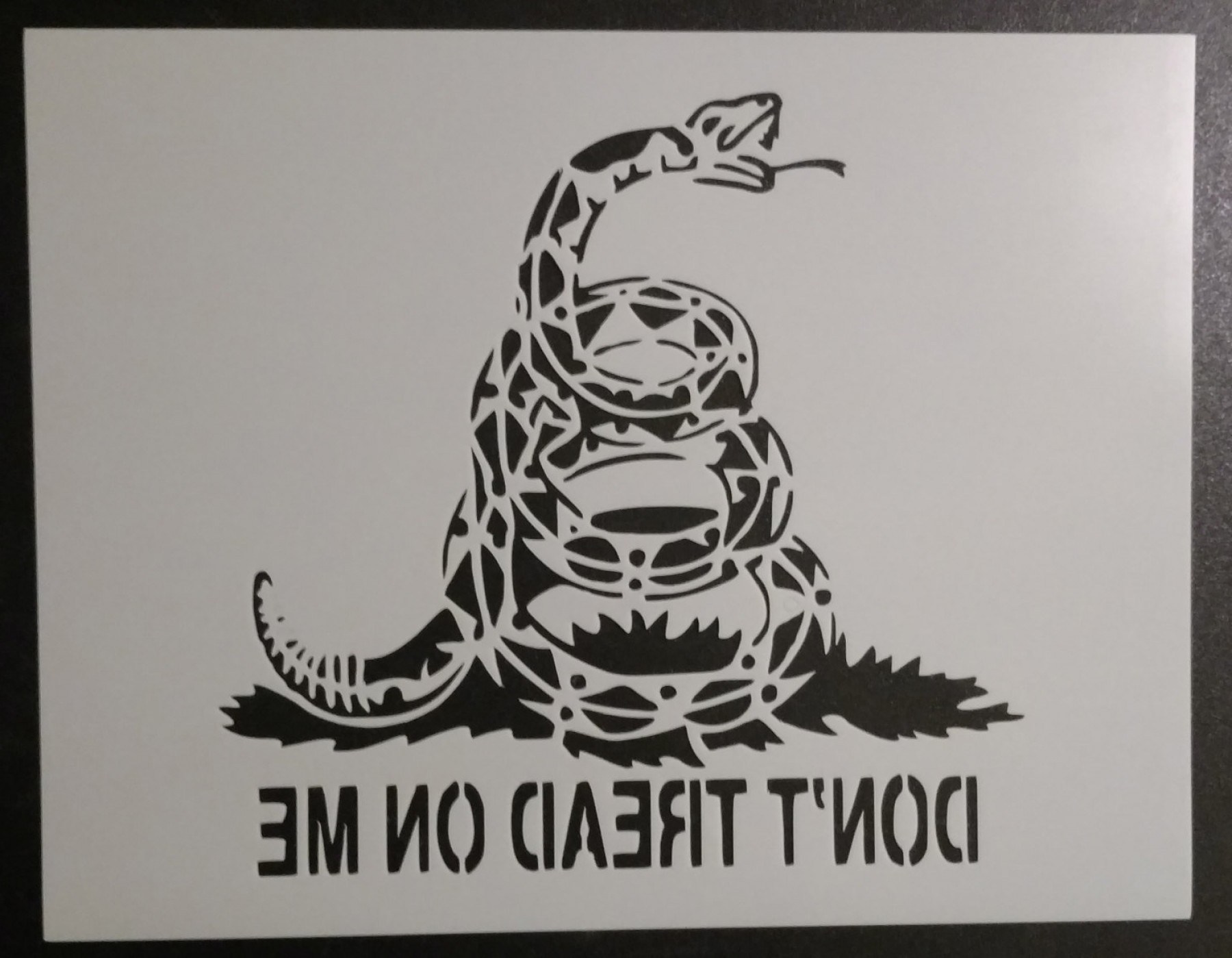 1800x1399 Gadsden Flag Vector Art