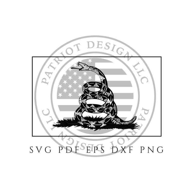 794x794 Gadsden Flag Dont Tread On Me Black White Clip Art Etsy