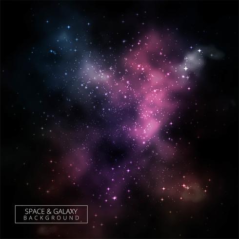 490x490 Abstract Dark Galaxy Background Vector