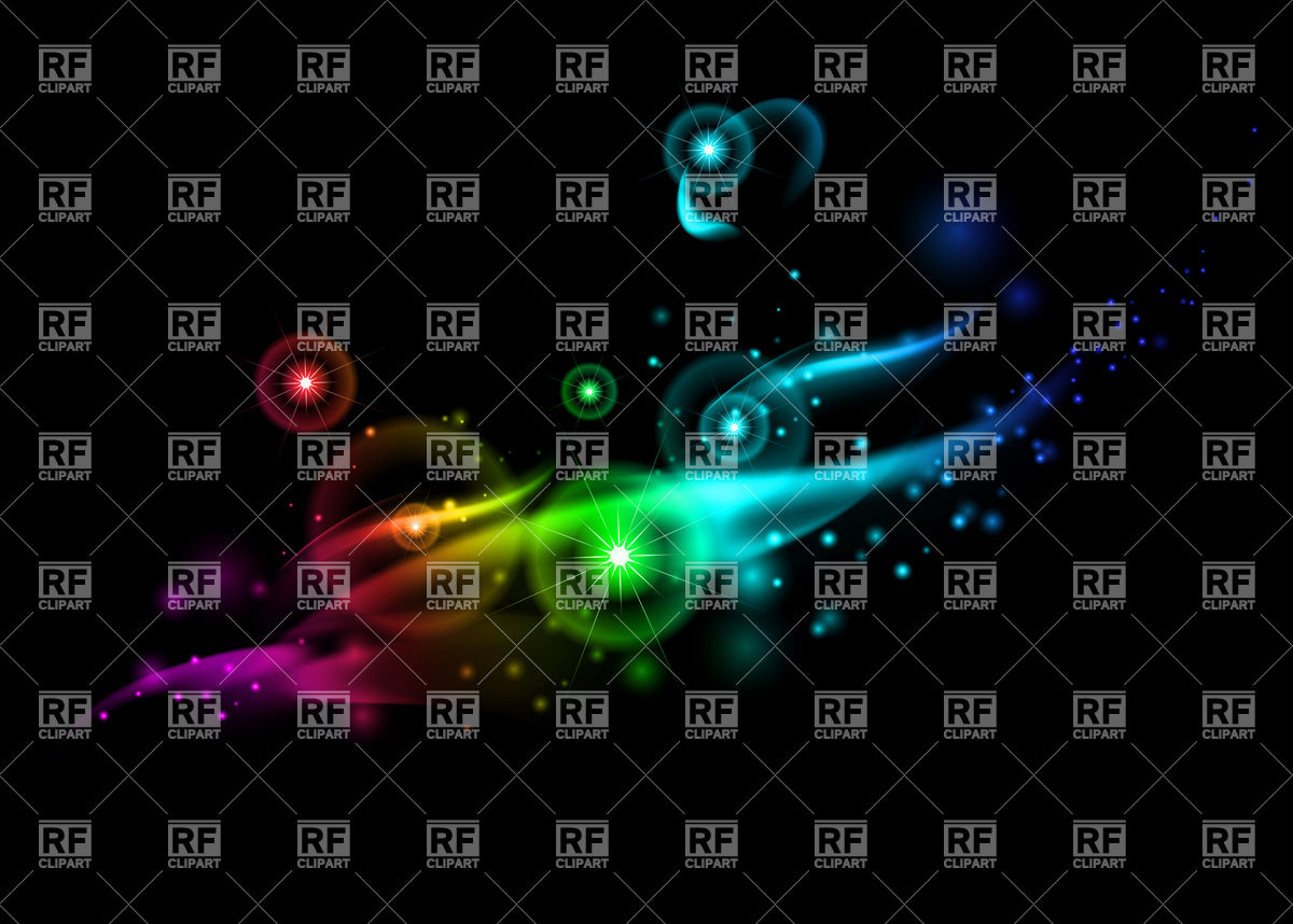 1200x858 Symbolic Abstract Galaxy Or Nebula In Space Vector Image