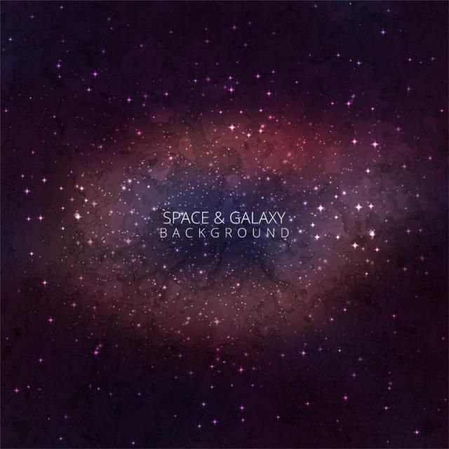 640x640 Abstract Universe Filled With Stars Nebula And Galaxy Background