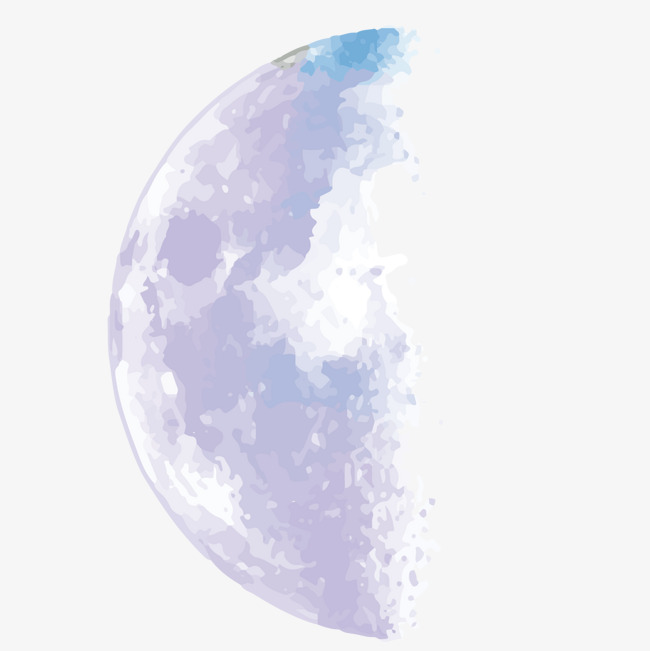 650x651 Vector Moon Galaxy, Vector Diagram, Moon