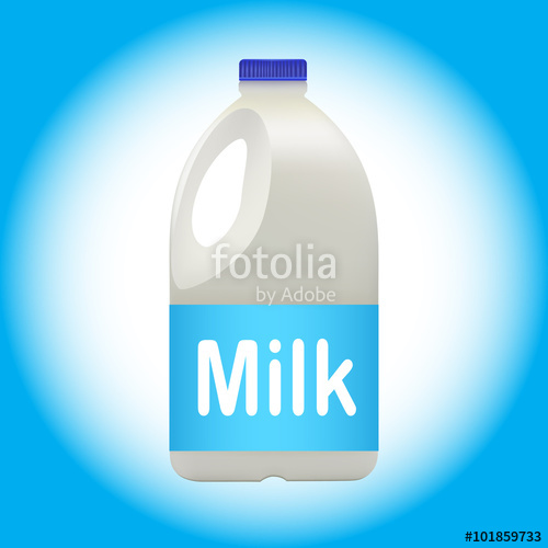 Gallon Of Milk On Blue Background Stock Image And Royalty Free 500x500 Gallon Of Milk On Blue Background Stock Image And Royalty Free