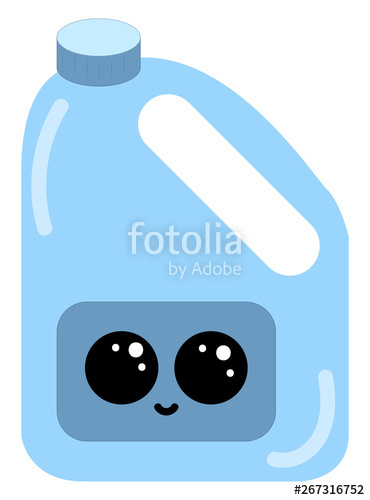 Gallon Of Water Vector Or Color Illustration Stock Image 370x500 Gallon Of Water Vector Or Color Illustration Stock Image