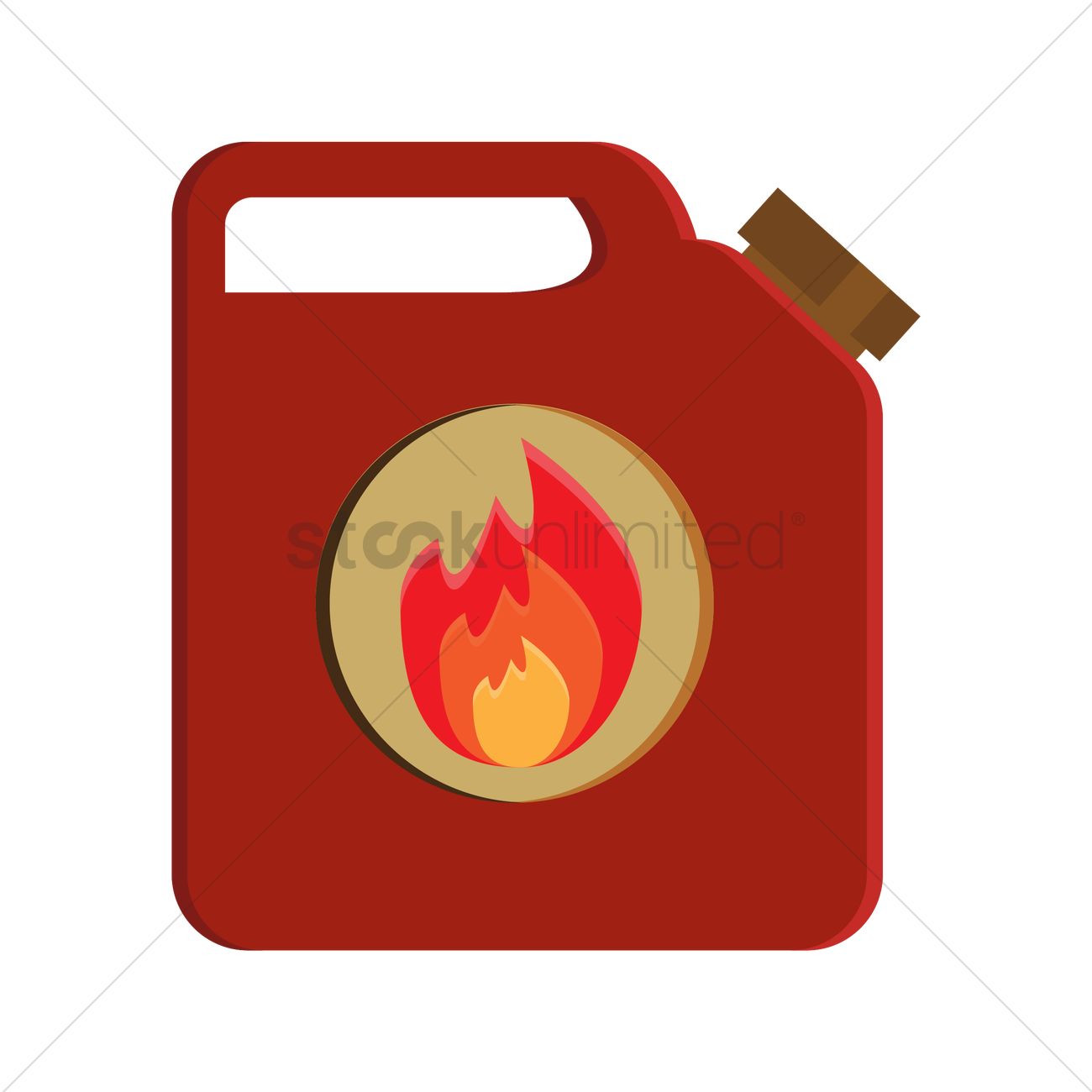 Gas Gallon Container Vector Image 1300x1300 Gas Gallon Container Vector Image