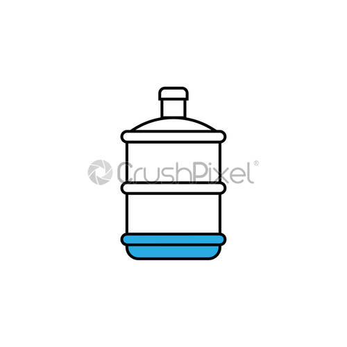 Water Gallon Icon Design Template Vector Isolated, Stock Vector 500x500 Water Gallon Icon Design Template Vector Isolated, Stock Vector