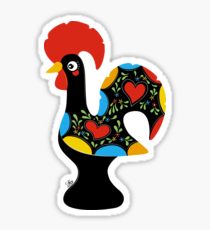 210x230 Portugal Rooster Lucky Symbol Stickers Redbubble
