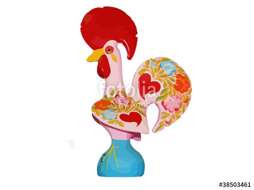 500x374 Galo De Barcelos, Portugal Stock Image And Royalty Free Vector